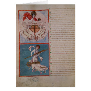 Apollo als zon en Diana als maan