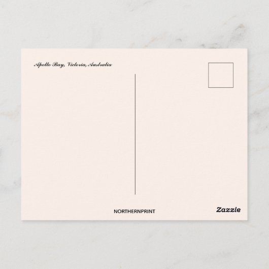 Apollo Bay Victoria Australië Briefkaart (Achterkant)