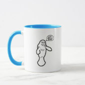 Apollo Beach Floride Manatee Mug (Gauche)