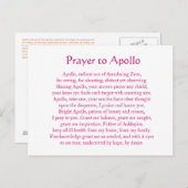 Apollo Briefkaart (Voorkant / Achterkant)