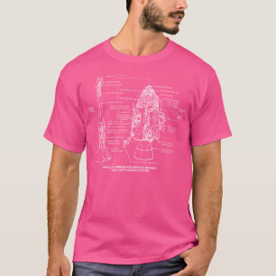 Apollo Commando Module - Ruimteschip T-shirt
