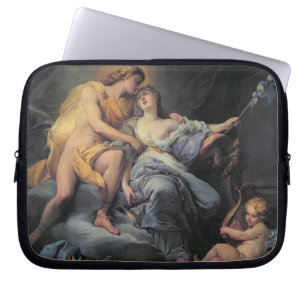 Apollo, die de nymph Leucothea aandoet (olie op de Laptop Sleeve