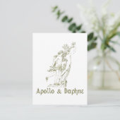 Apollo en Daphne Briefkaart (Staand voorkant)