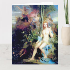 Apollo en de negen Muzen Fijne Kunst Wenskaart Kaart