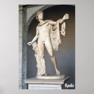 Apollo / Griekse god / Poster