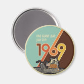 Apollo Jubileum Magnet Magneet (Voorkant / Achterkant)