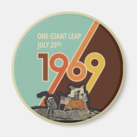 Apollo Jubileum Magnet Magneet (Voorkant)