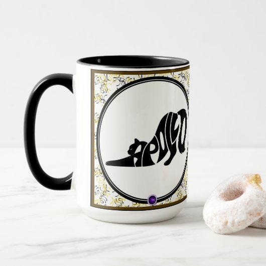apollo la tasse de chat (Avec donut)