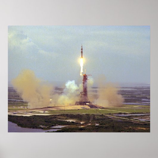 Apollo Launch (proefproject Apollo-Soyuz) Poster (Voorkant)