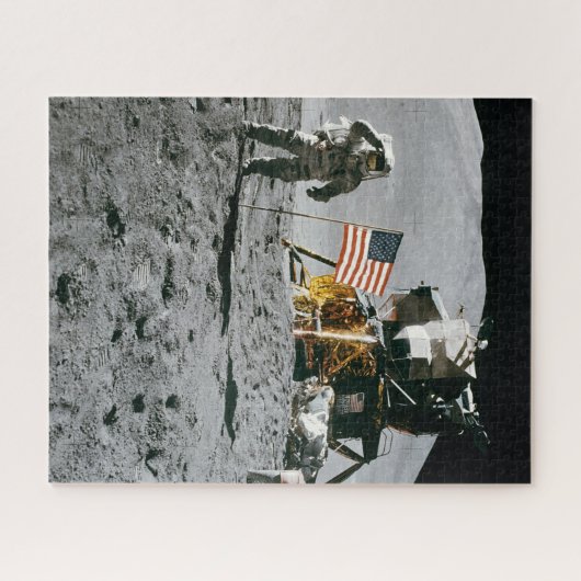 Apollo Moon Landing  Legpuzzel (Horizontaal)