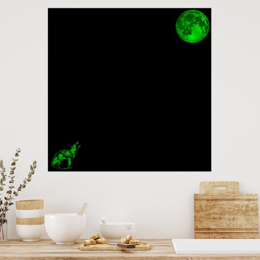 Apollo roept thuis poster (Keuken)