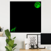 Apollo roept thuis poster (Thuiskantoor)