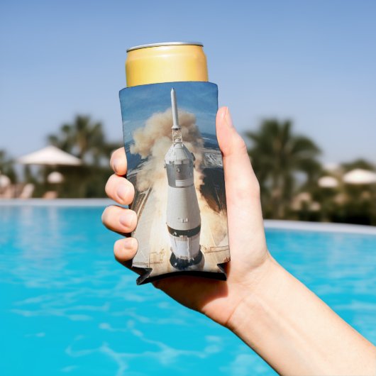 Apollo Saturn V raket lancering naar maan 1969 (Insitu Zwembad)