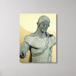 Apollo van Veii uit de tempel van Minerva Canvas Afdruk