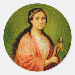 Apollonia (BLA 001) Ronde Sticker