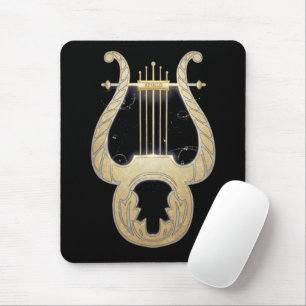 Apollo's Lyre Griekse mythologie Art Nouveau Des Muismat