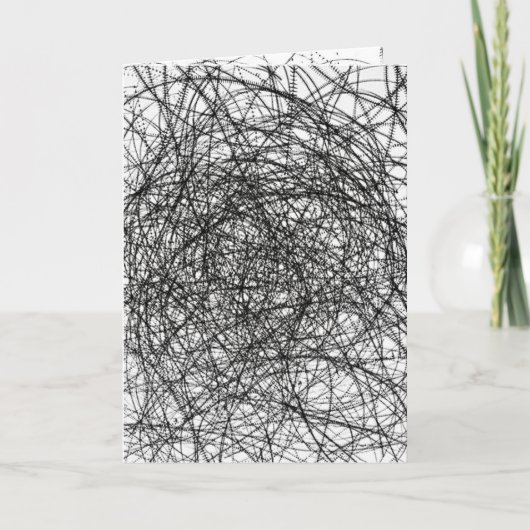 Apologiekaart. Het spijt me, ik heb er een puinhoo Kaart (Voorkant)