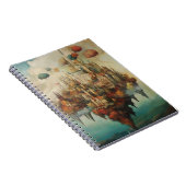 Apophenic Air Castle - Surreal Fantasy Fine Art Notitieboek (Rechterzijde)