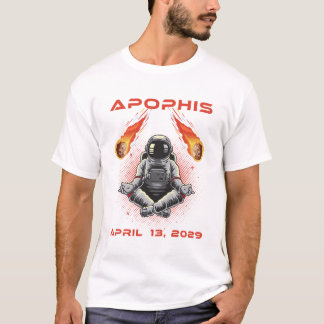 Apophis 99942 13 april 2029 Asteroïde Komeet Meteo T-shirt