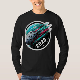Apophis asteroïde 2029 Cool Science komeet en ruim T-shirt