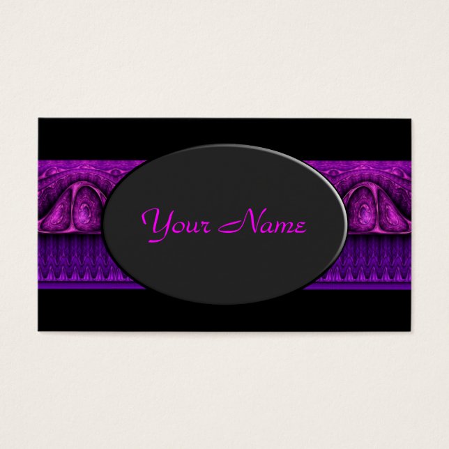 Apophyse Fractal Border ART - violet rose (Devant)