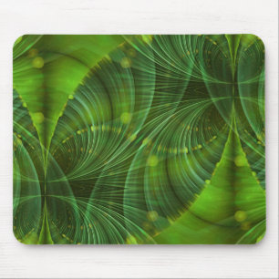 Apophysis Fractal Art I - groen Muismat