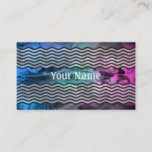 Apophysis Fractal Art II - roze groen blauw Visitekaartje