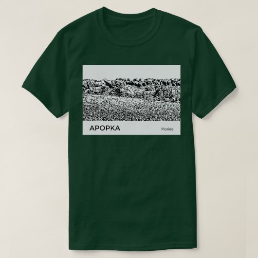 Apopka Florida T-shirt (Design voorkant)