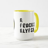 Apostalypse Mok! Met de logo. Mok (Voorkant rechts)