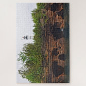 Apostle Islands - Devil's Island Lighthouse -20x30 Legpuzzel (Verticaal)