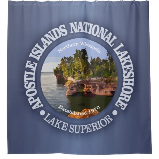 Apostle Islands National Lakeshore Douchegordijn (Voorkant)