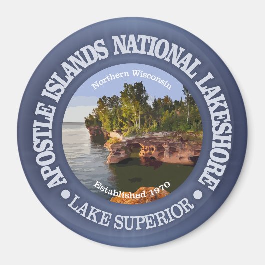 Apostle Islands National Lakeshore Magneet (Voorkant)
