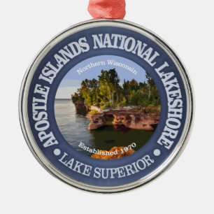 Apostle Islands National Lakeshore Metalen Ornament