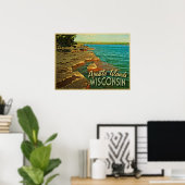 Apostle Islands Wisconsin Poster (Thuiskantoor)