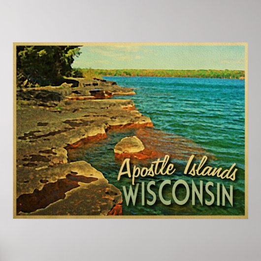 Apostle Islands Wisconsin Poster (Voorkant)