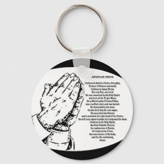 Apostles creed sleutelhanger (Voorkant)