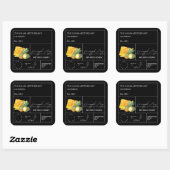Apothécaire ananas Étiquette de miel infusé (Feuille)