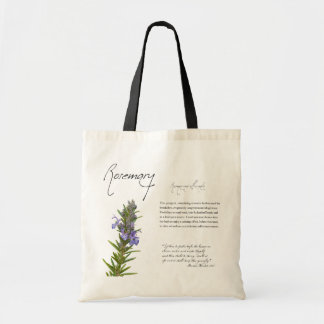 Apothécaire de plantes : romarin | Sac fourre-tout