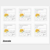 Apothécaire Jasmine Étiquette de miel infusé (Feuille)