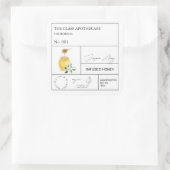 Apothécaire Jasmine Étiquette de miel infusé (Sac)