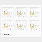 Apothecary Apple Étiquette de miel infusé (Feuille)