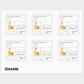 Apothecary Apricot Étiquette de miel infusé (Feuille)