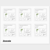 Apothecary Basil Étiquette (Feuille)