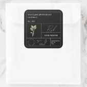 Apothecary Basil Étiquette (Sac)