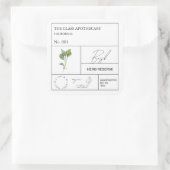 Apothecary Basil Label (Tas)