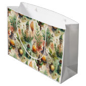 Apothecary Bottles Patroon (1) Groot Cadeauzakje (Achterkant Gekanteld)