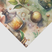 Apothecary Bottles Patroon (1) Tissuepapier (Detail)