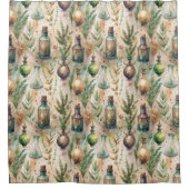  Apothecary Bottles Patroon (3) Douchegordijn (Voorkant)