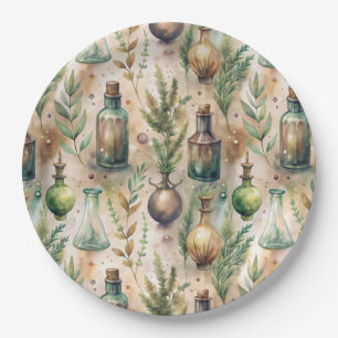  Apothecary Bottles Patroon (3) Papieren Bordje