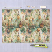  Apothecary Bottles Patroon (3) Tissuepapier (Craft)